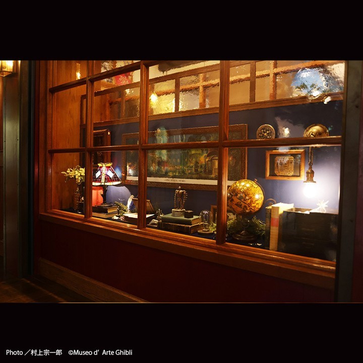 三鷹の森ジブリ美術館 2階エリア ディスプレイ