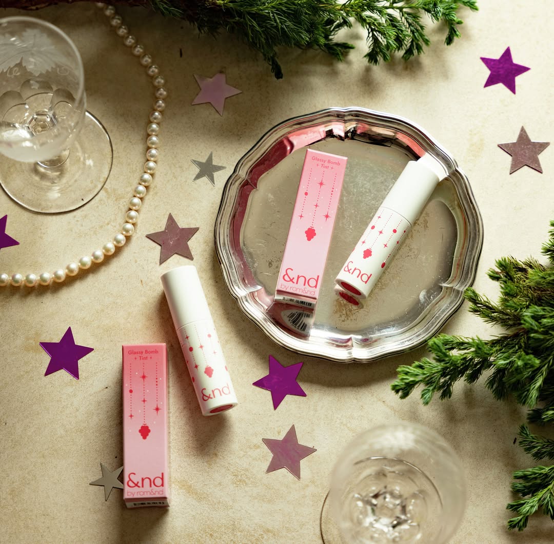 ＆nd by rom&nd ホリデーティント モモグレープ ピンクグレープ