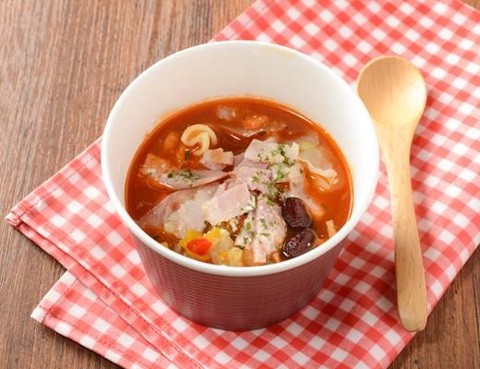 ローソン ミネストローネ パスタ入り