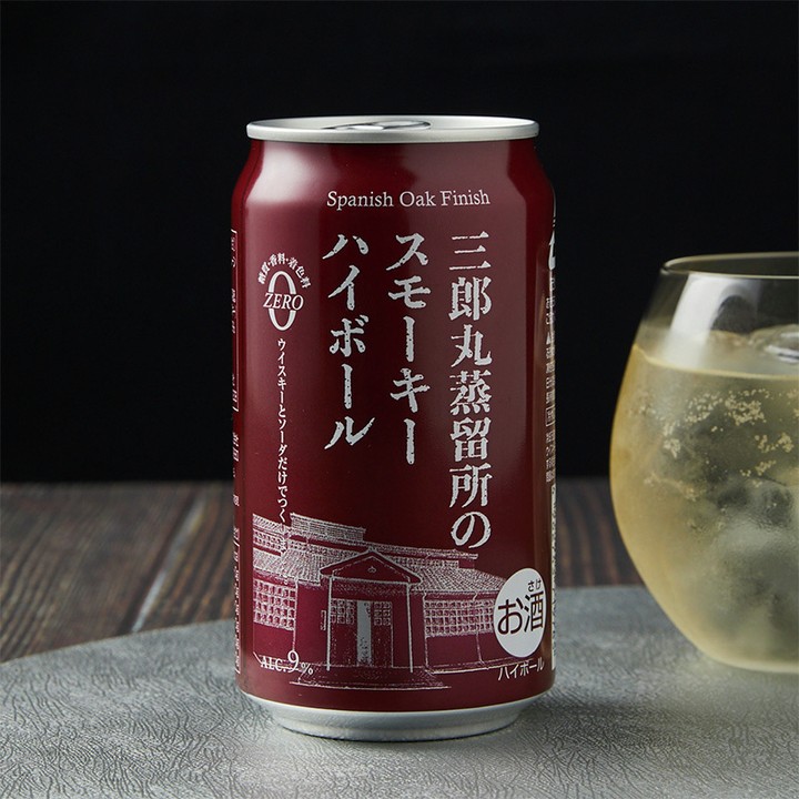 三郎丸蒸留所 スモーキーハイボール 赤缶