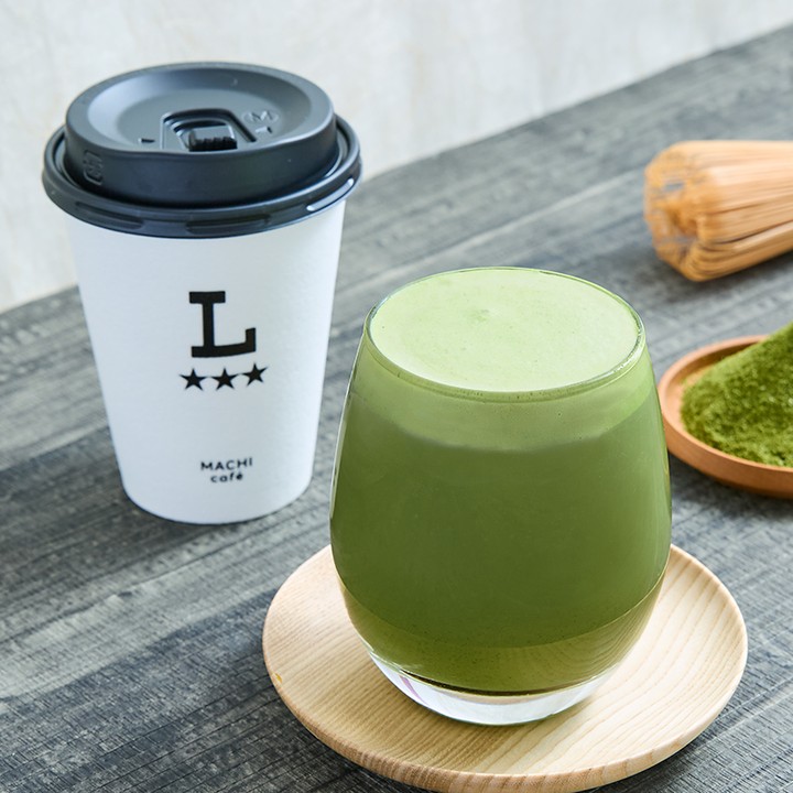 濃い宇治抹茶ラテ