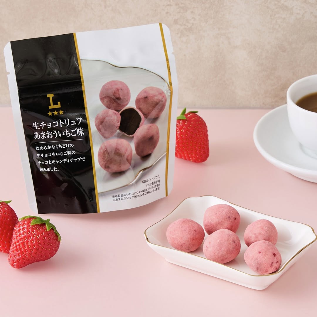 生チョコトリュフあまおういちご味 ローソン