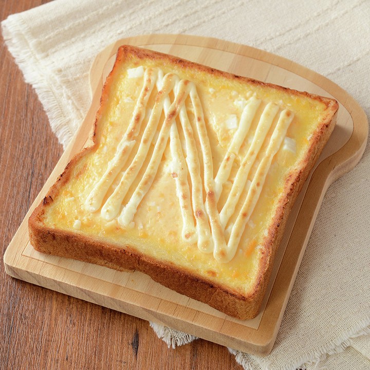 素朴なたまごマヨネーズトースト