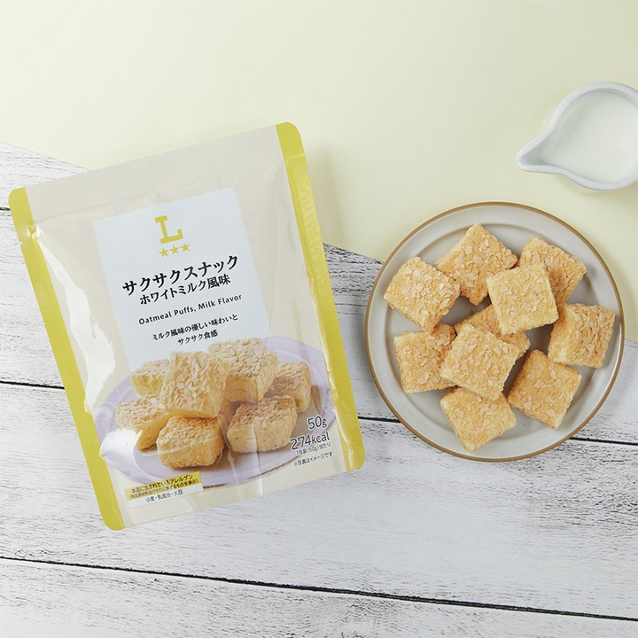 サクサクスナック ホワイトミルク風味