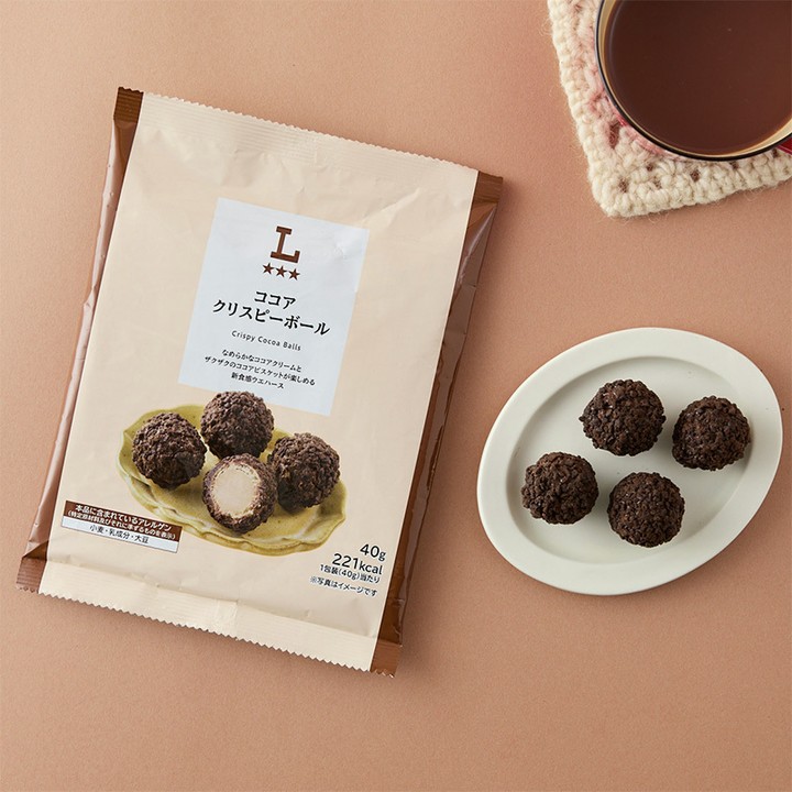 ココアクリスピーボール