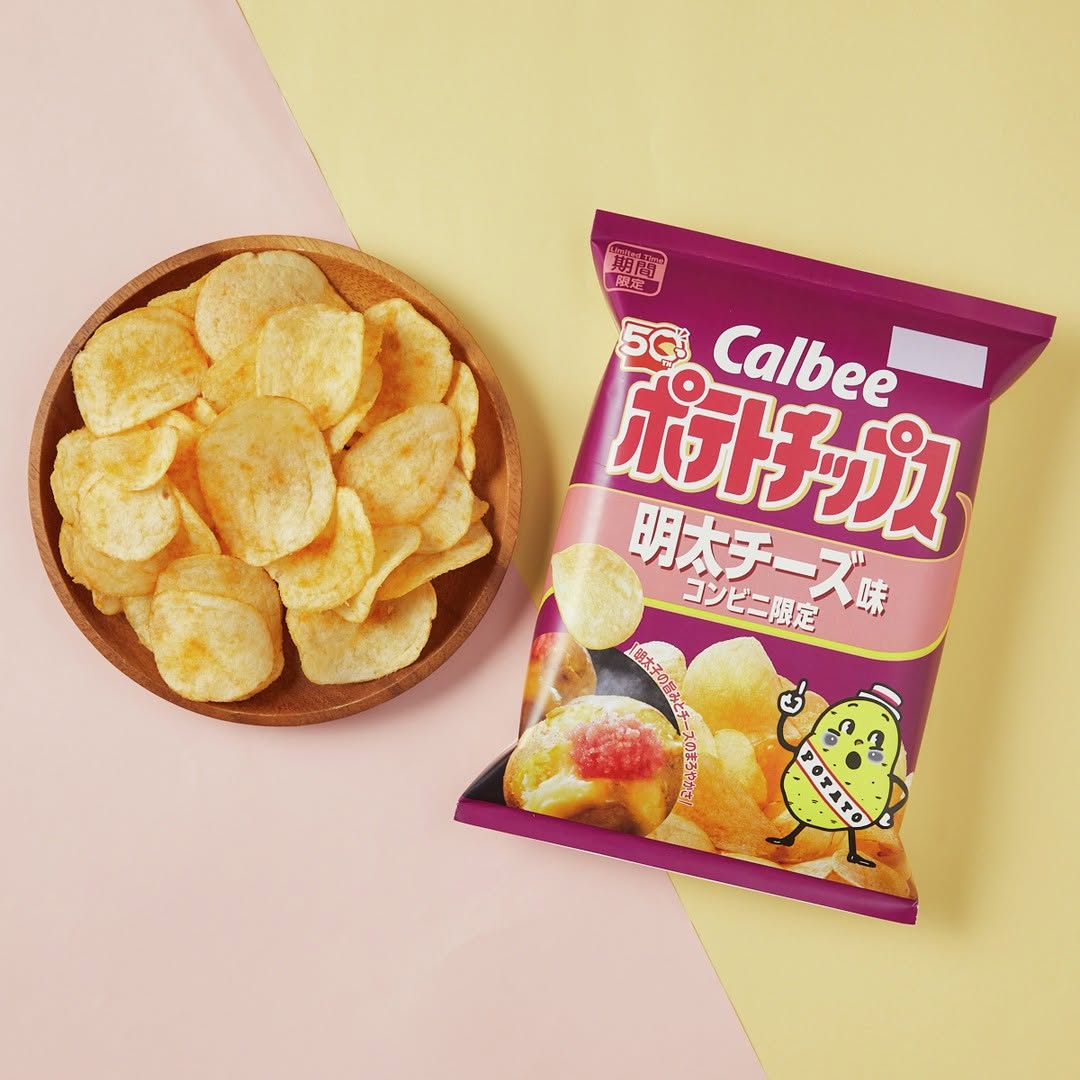 カルビー ポテトチップス明太チーズ味