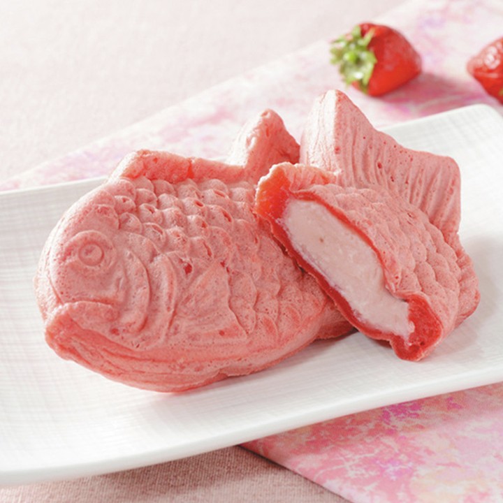 ローソン 紅いたい焼き いちごクリーム