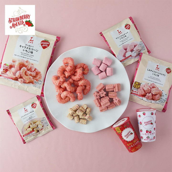 ストロベリーマニア いちご商品 ローソン