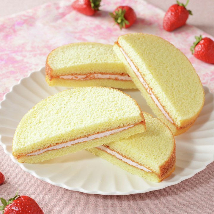 ローソン いちごクリームケーキ 4個入