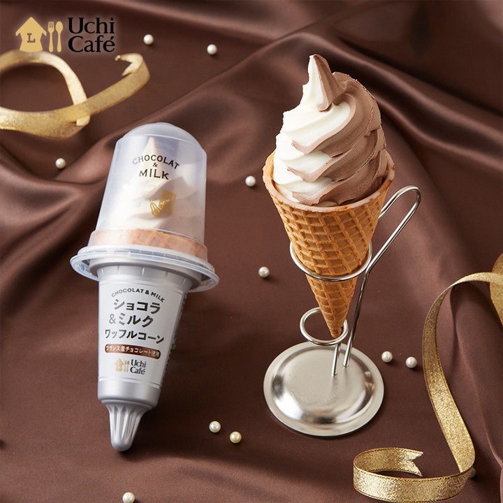 Uchi Café ショコラ&ミルクワッフルコーン