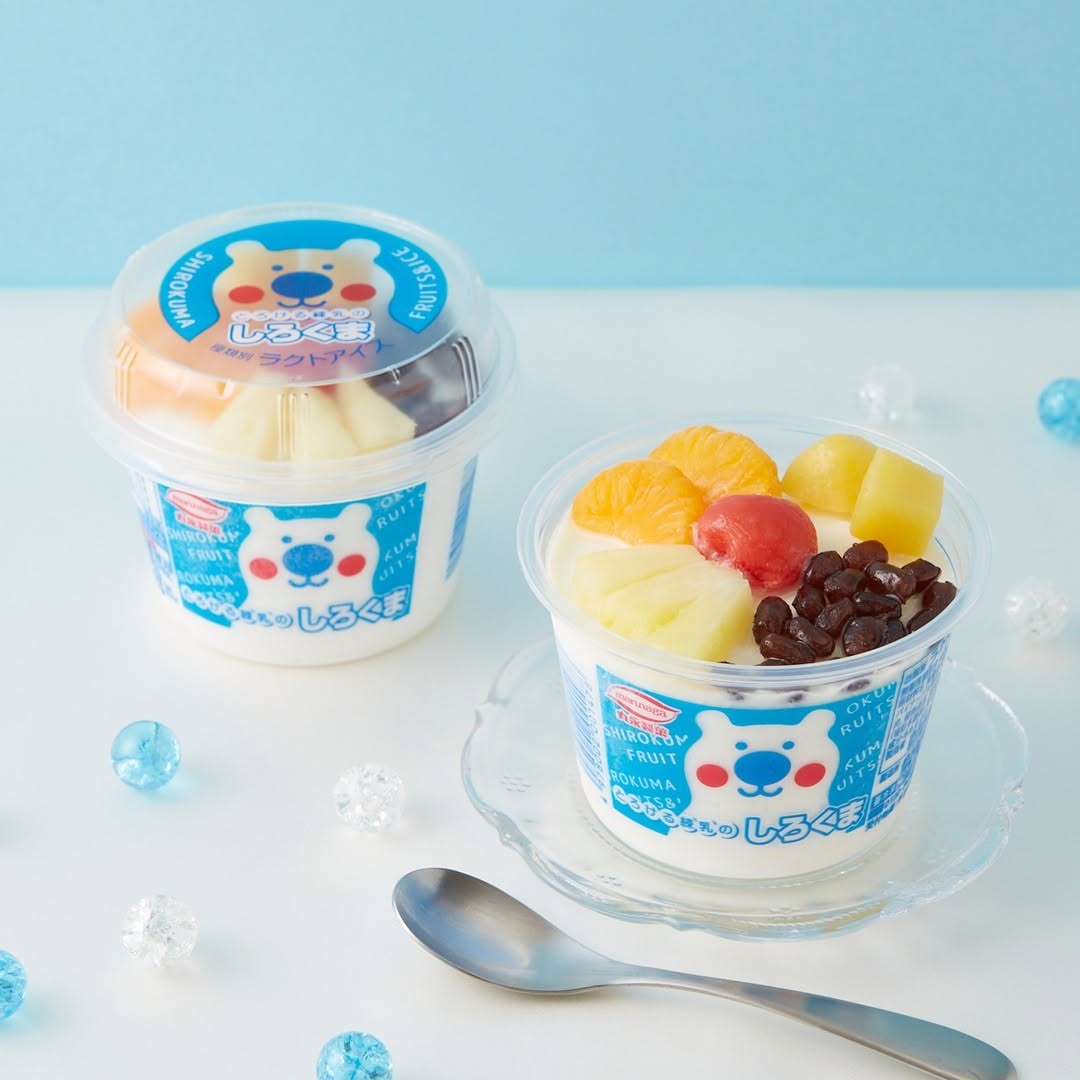 とろける練乳のしろくま ローソン限定アイス