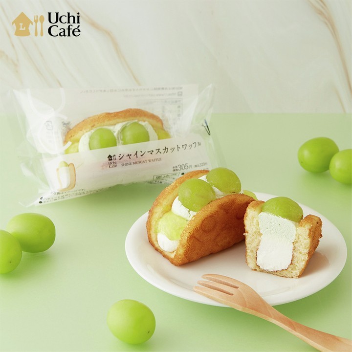 シャインマスカットワッフル