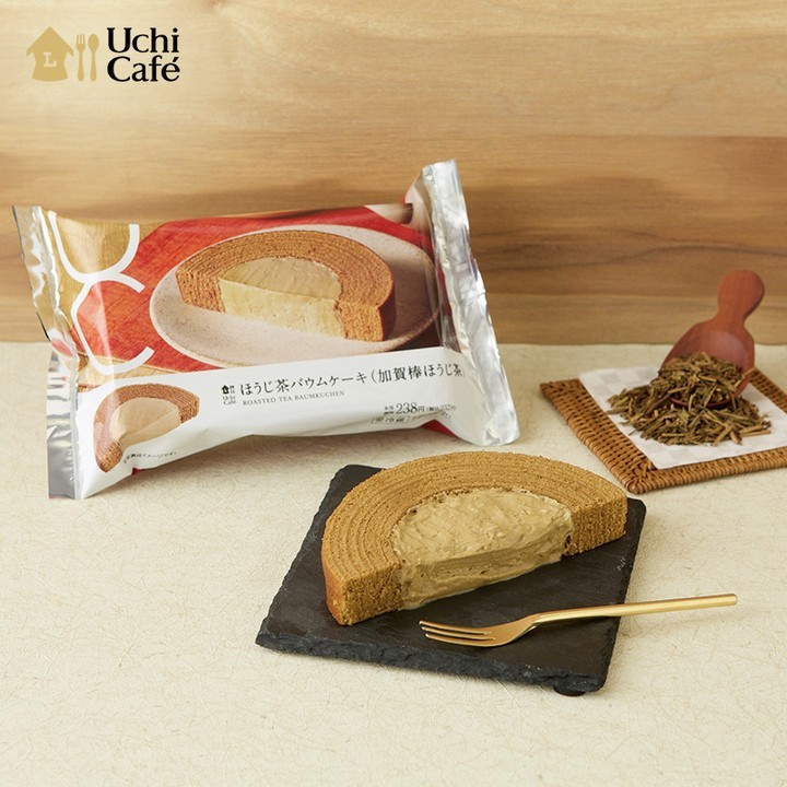 ほうじ茶バウムケーキ 加賀棒ほうじ茶