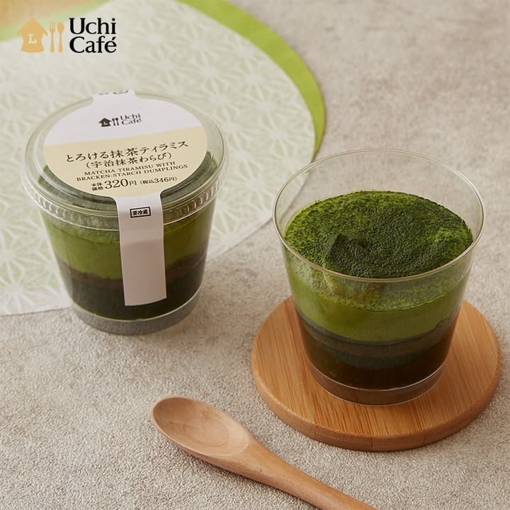とろける抹茶ティラミス 宇治抹茶わらび