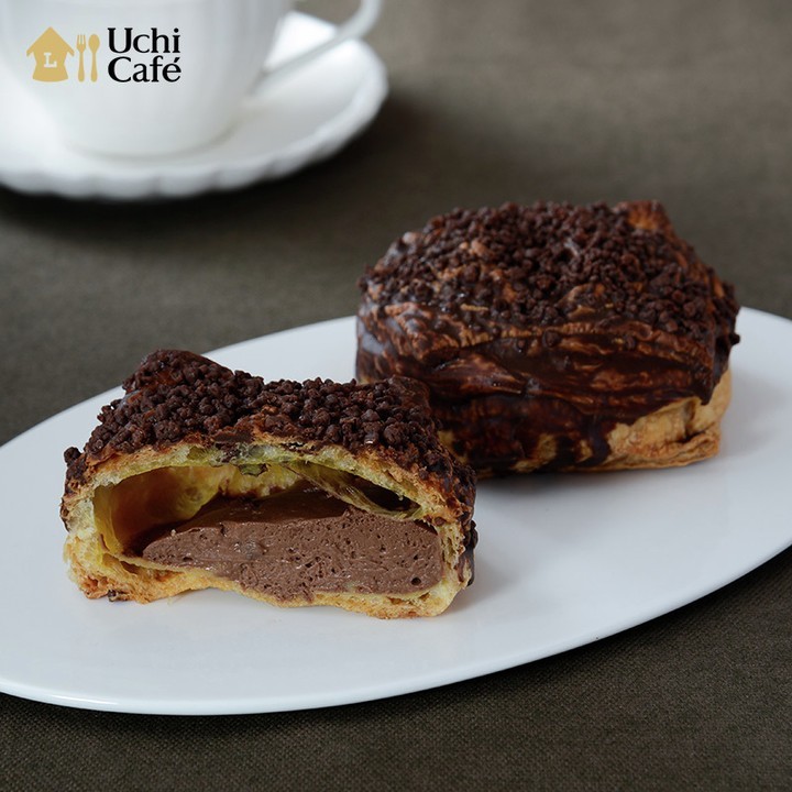 サクっとしたクランチチョコパイシュー