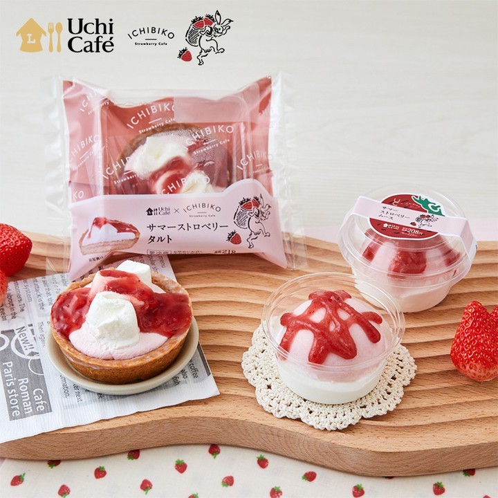ICHIBIKO監修のサマーストロベリーデザート