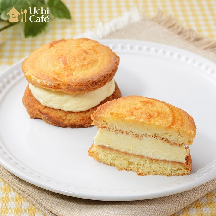 ほろほろしたバタークッキーサンド