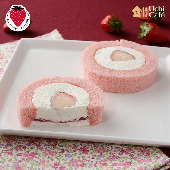 いちごのロールケーキ ローソン ウチカフェ