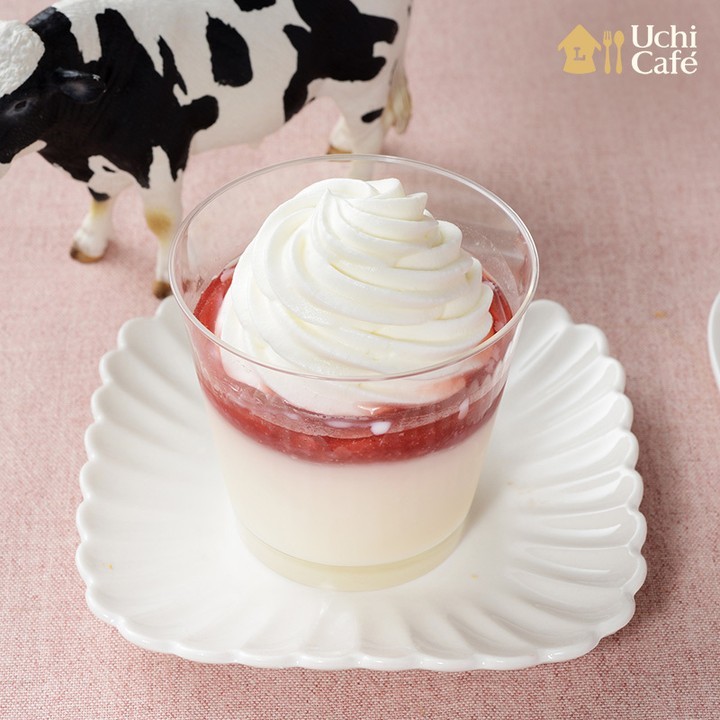 いちごミルクプリン ローソン ウチカフェ