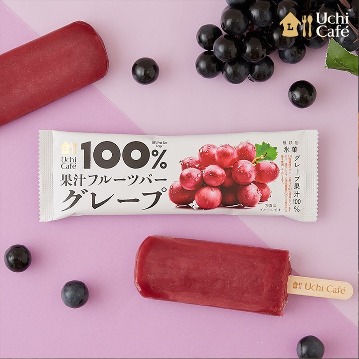 100%果汁フルーツバー グレープ ローソン