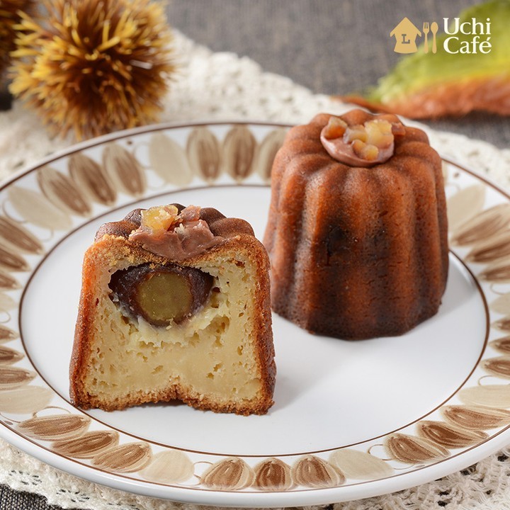 一粒栗のマロンカヌレ ローソン ウチカフェ