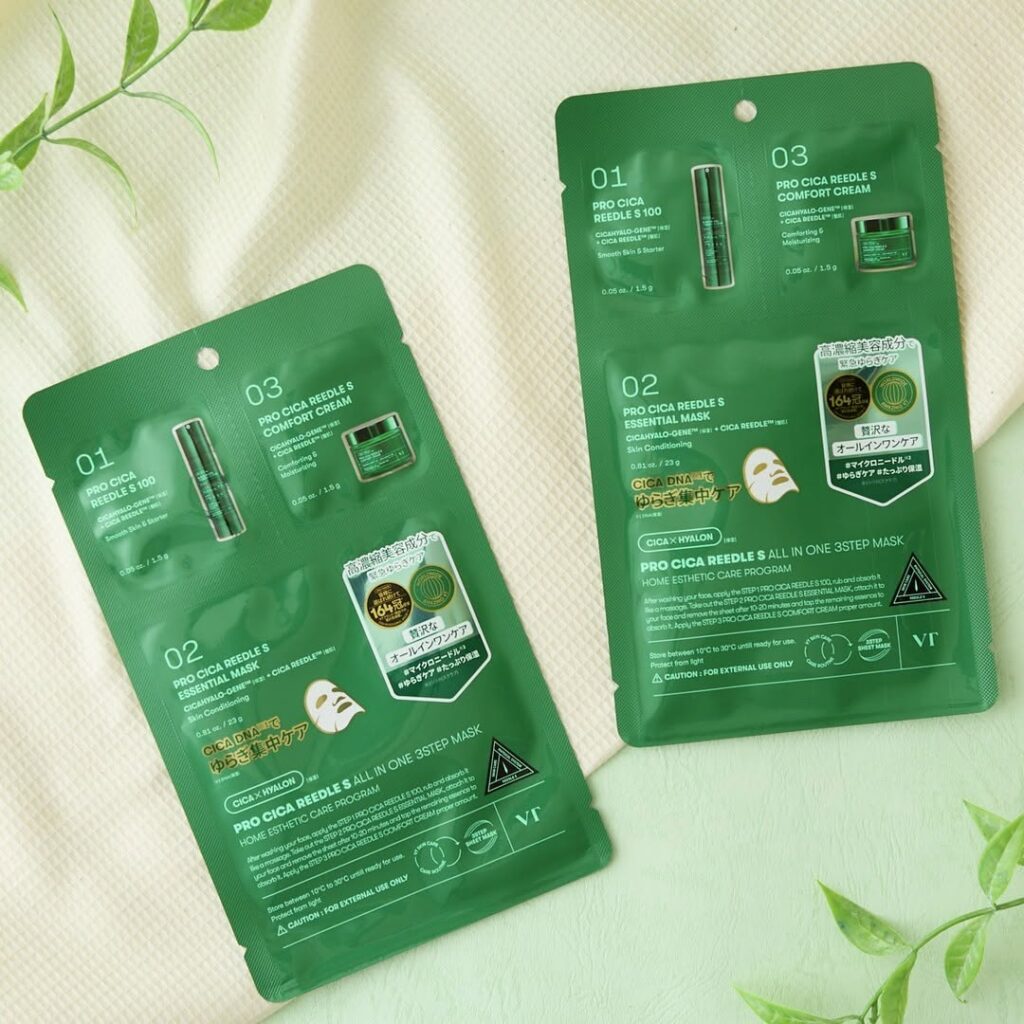 ローソン ローソンコスメ VT VTCOSMETICS CICA VTリードルショット 毛穴ケア シートパック フェイスマスク シートマスク スキンケア 韓国美容液 コスメ 韓国コスメ コンビニコスメ お泊まりコスメ