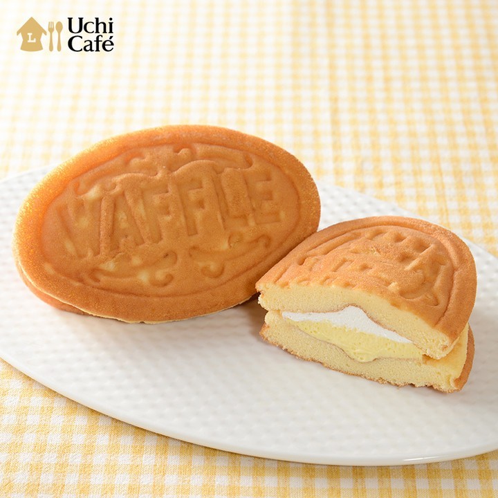 ふんわりワッフル カスタード＆ホイップ