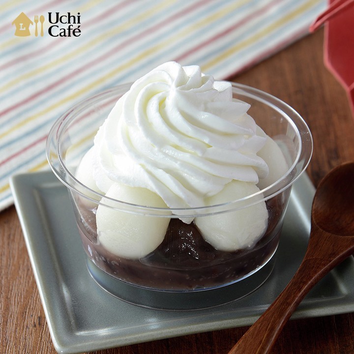 北海道小豆の白玉クリームぜんざい