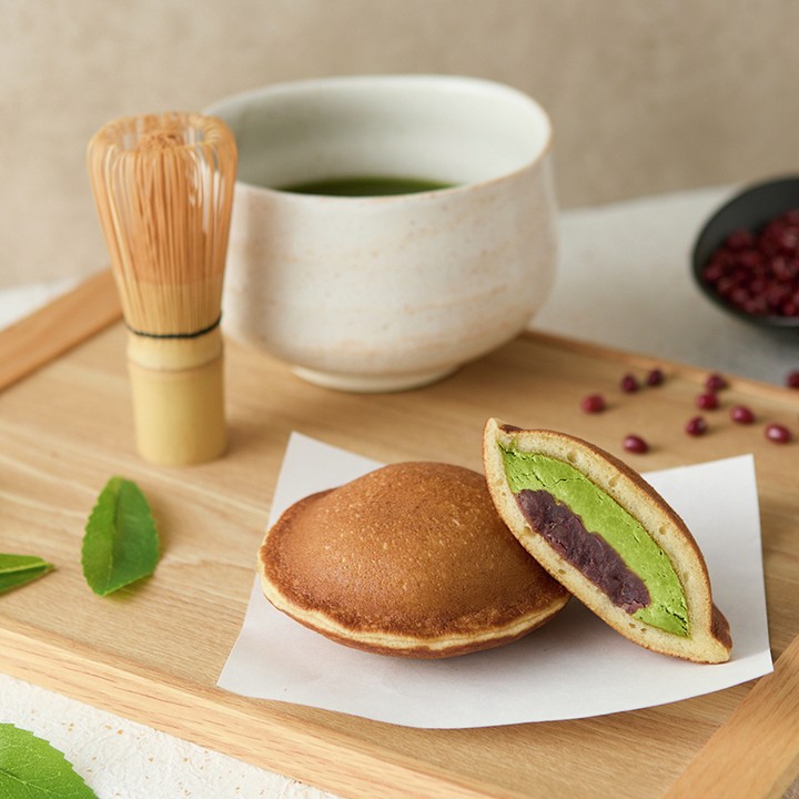 どらもっち つぶあん＆抹茶ホイップ