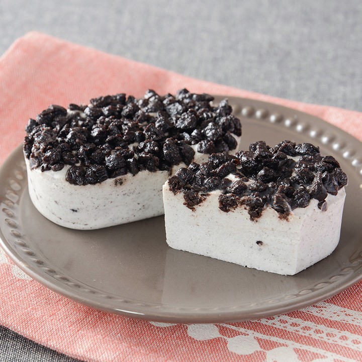 クッキー＆クリームのレアチーズムース