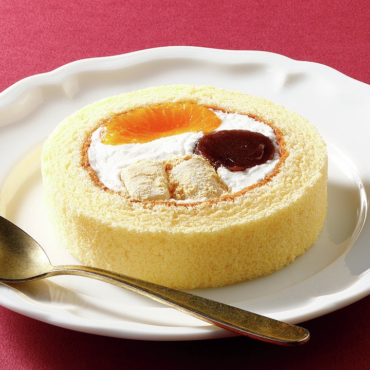 クリームあんみつ風 プレミアムロールケーキ