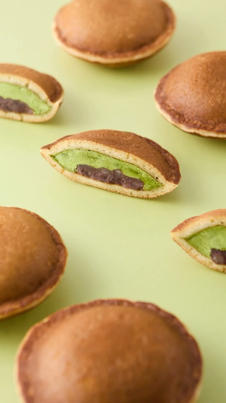 どらもっち つぶあん＆抹茶ホイップ