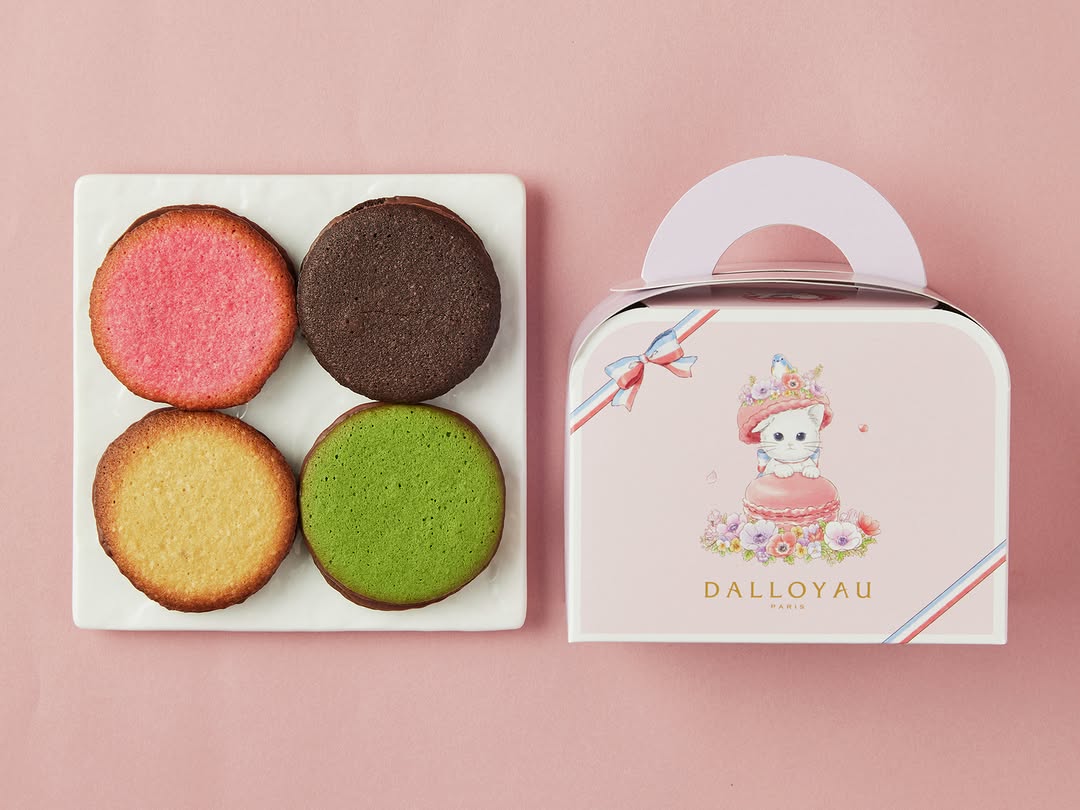 ダロワイヨ ニャラメルサンドクッキー