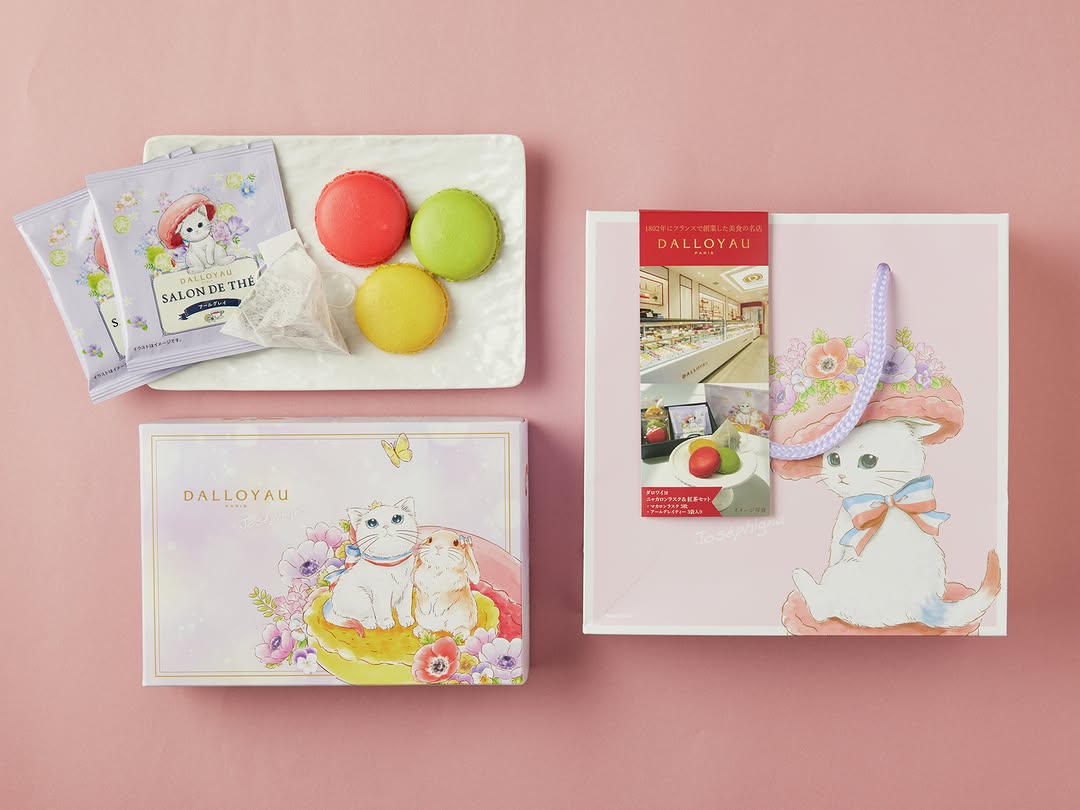 ダロワイヨ ニャカロンラスク＆紅茶セット