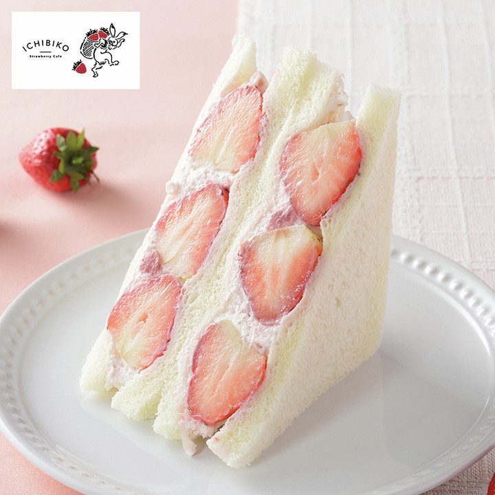 ICHIBIKO 苺＆ホイップサンド 苺果肉入りホイップクリーム使用