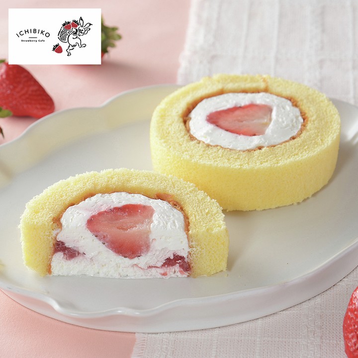 Uchi Café×ICHIBIKO いちごのロールケーキ