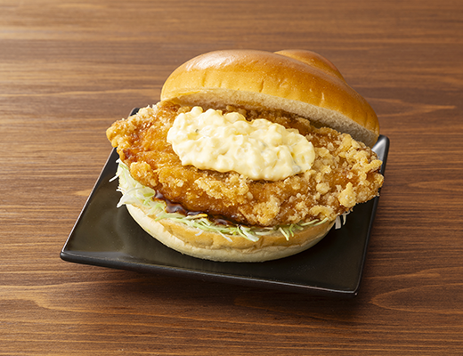 照焼きタルタル鶏竜田揚げバーガー