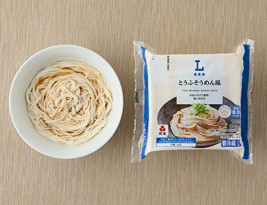 とうふそうめん風 麺つゆ付き