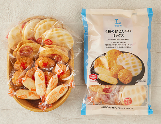 4種のおせんべいミックス