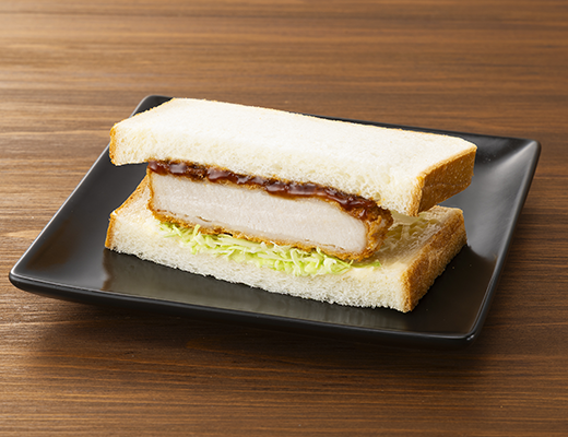 三元豚の厚切りロースカツサンド(1個)(とんかつ まい泉監修ソース使用)
