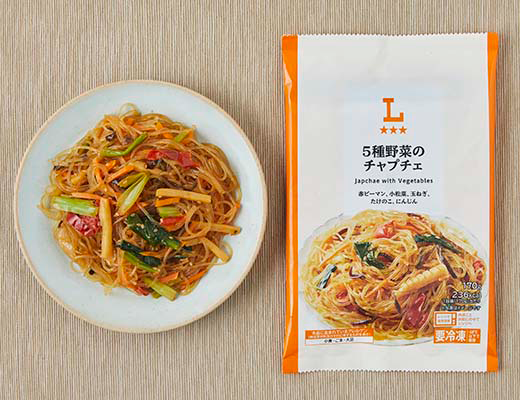 5種野菜のチャプチェ