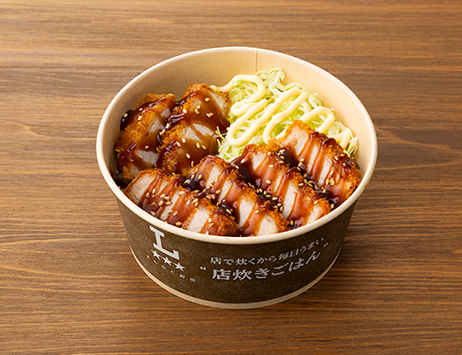 三元豚の厚切りロースソースカツ丼(とんかつ まい泉監修ソース使用)