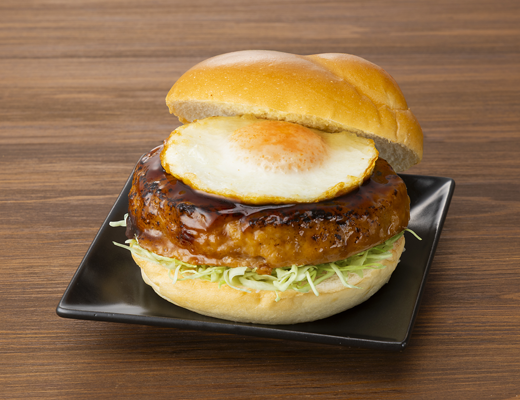 とろ〜り月見つくねバーガー