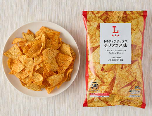 トルティアチップス チリタコス味
