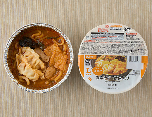 旨辛チゲ うどん入り