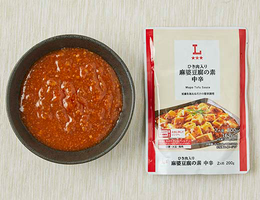 ひき肉入り 麻婆豆腐の素 中辛 2人前