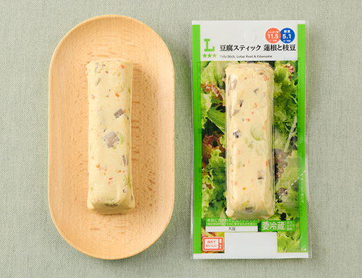 豆腐スティック 蓮根と枝豆