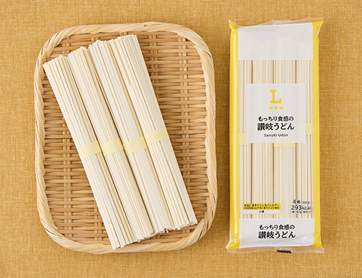 もっちり食感の讃岐うどん