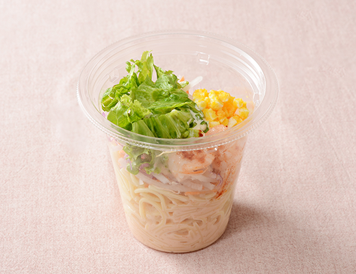 0秒パスタサラダ 海老明太子